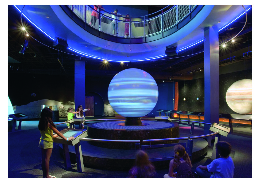 bilim küresi, interaktif küre